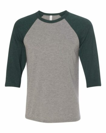 BELLA_+_CANVAS_3200_Grey-_Emerald_Triblend_Front_High