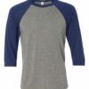 BELLA_+_CANVAS_3200_Grey-_Navy_Triblend_Front_High