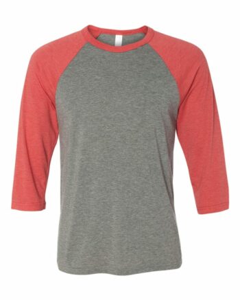 BELLA_+_CANVAS_3200_Grey-_Red_Triblend_Front_High