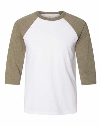 BELLA_+_CANVAS_3200_White-_Heather_Olive_Front_High