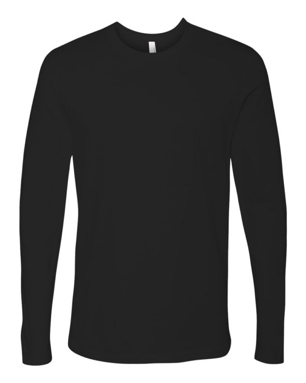 Next Level - Cotton Long Sleeve Crew - 3601 - Image 2