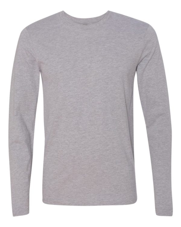 Next Level - Cotton Long Sleeve Crew - 3601 - Image 10